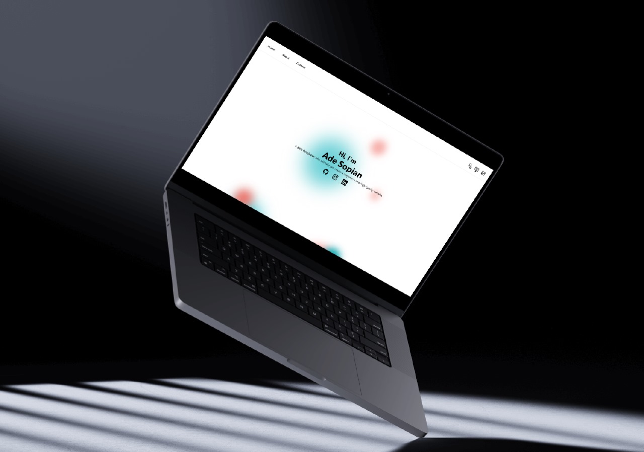 Personal Website | Ade Sopian